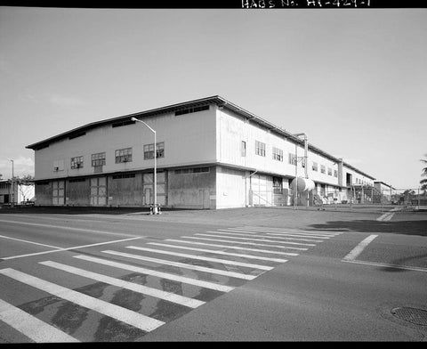 U.S. Naval Base, Pearl Harbor, Two-Story Storehouses with Ramps, Port Royal Street between Central and South Avenues, Pearl City, Honolulu County, HI 4