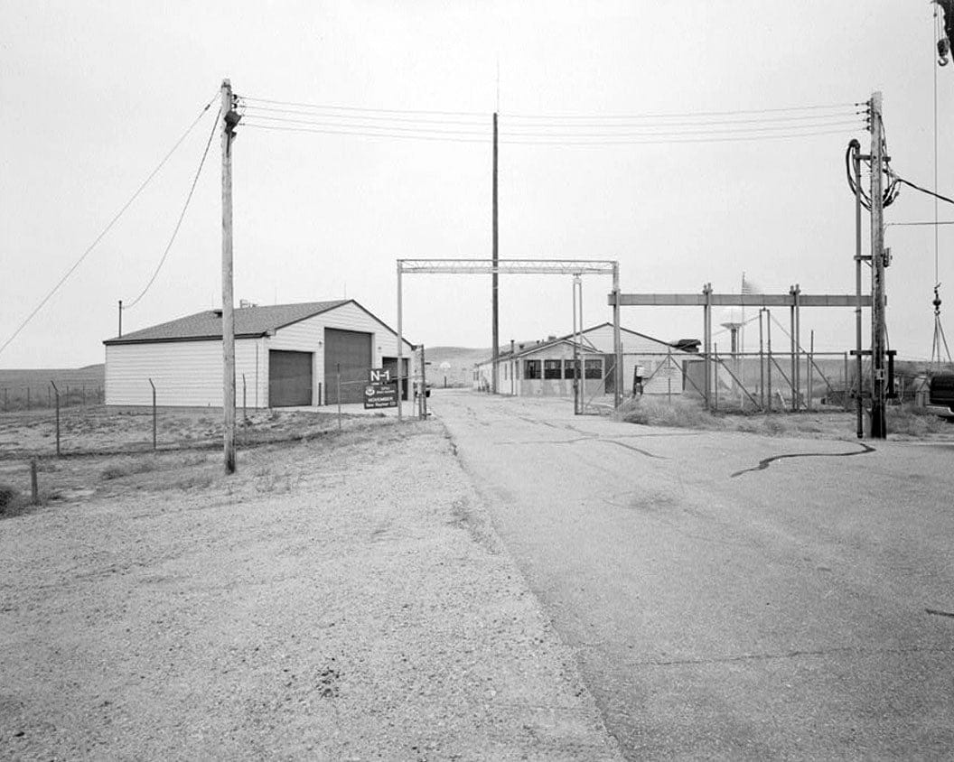 Historic Photo : Minuteman III ICBM Launch Control Facility November-1, 1.5 miles North of New Raymer & State Highway 14, New Raymer, Weld County, CO 2 Photograph
