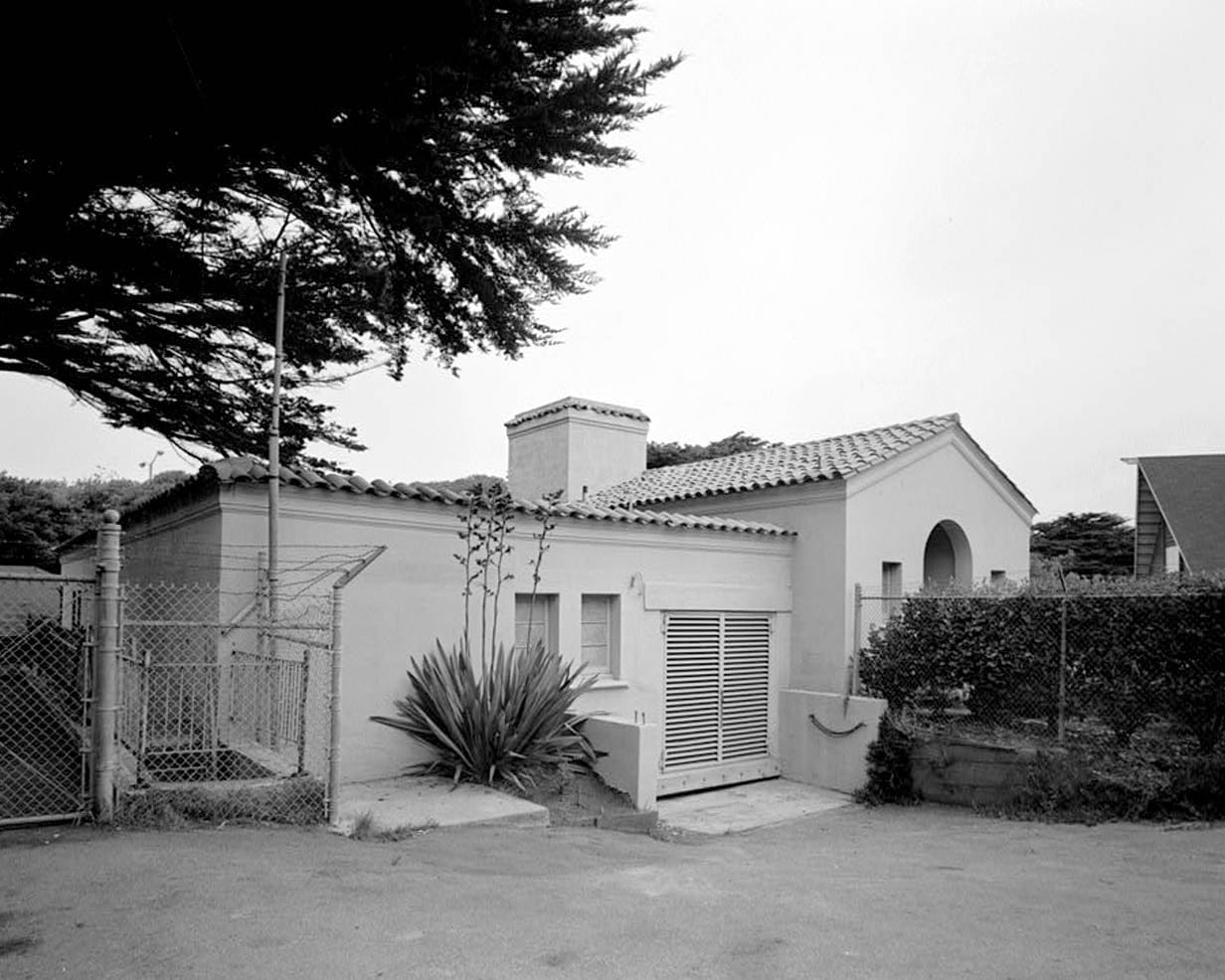 Historic Photo : Fleischhacker Pool & Bath House, Sloat Boulevard & Great Highway, San Francisco, San Francisco County, CA 6 Photograph