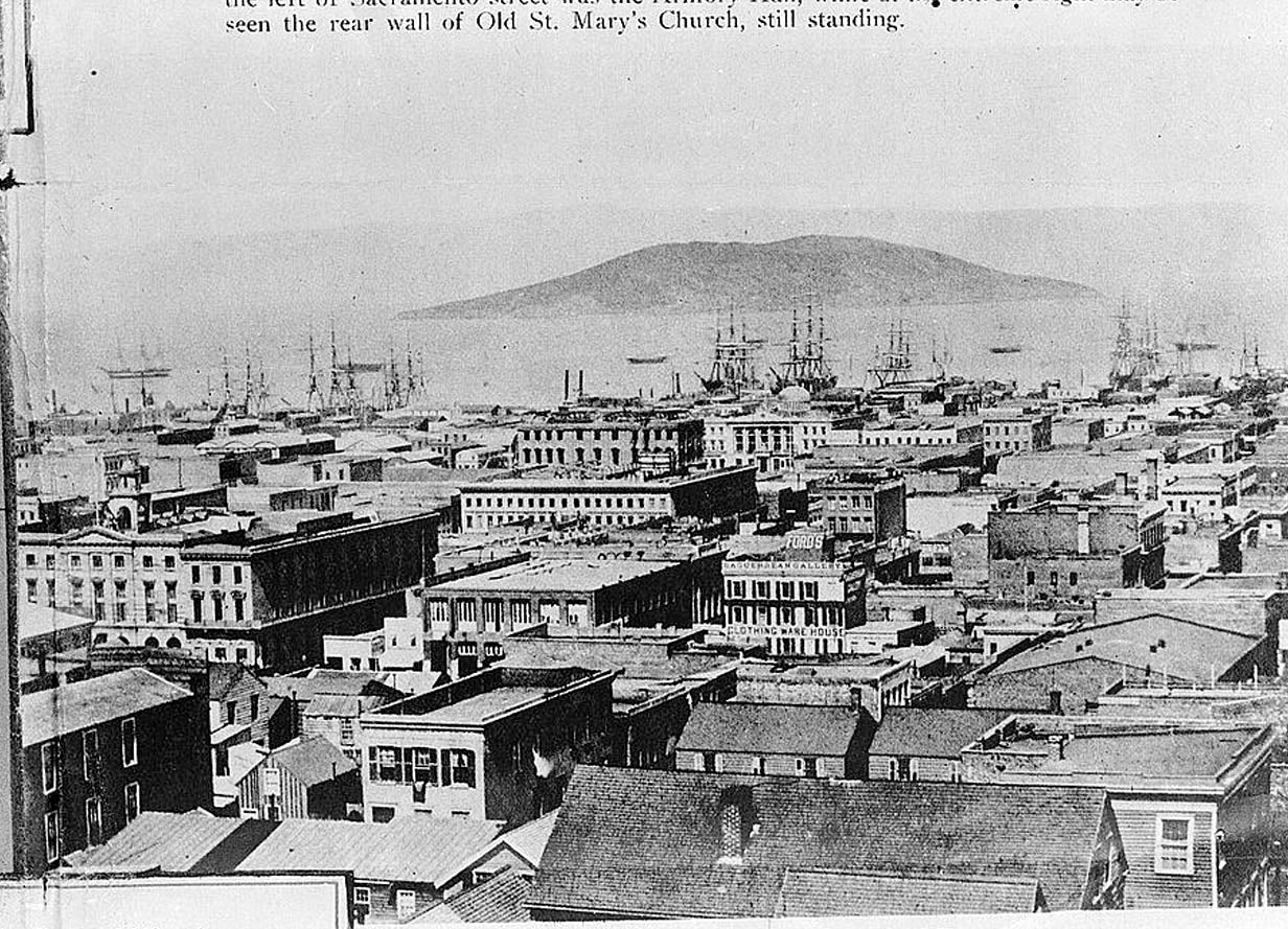 Historic Photo : Montgomery Block, 28 Montgomery Street, San Francisco ...
