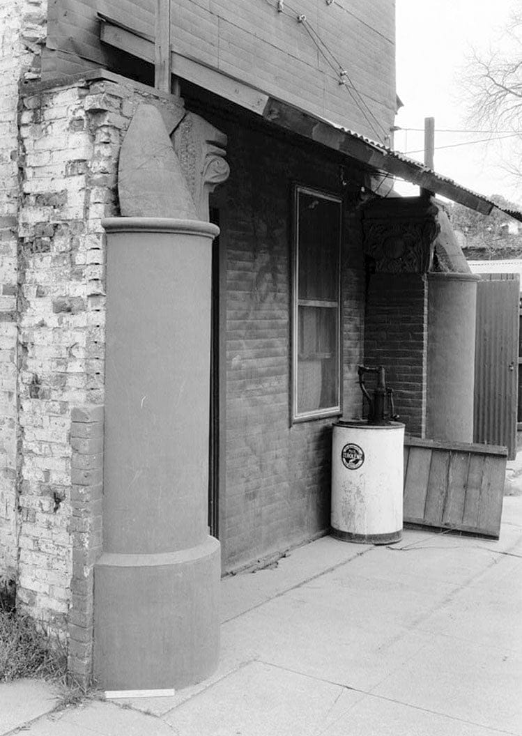 Historic Photo : Old Town City Hall (Ruins), Auburn, Placer County, CA 2 Photograph