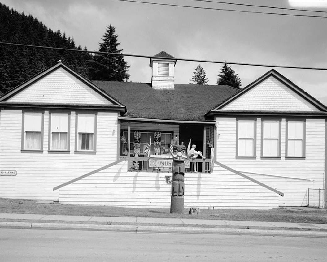 Historic Photo Wrangell Public School, 126 Second Street, Wrangell