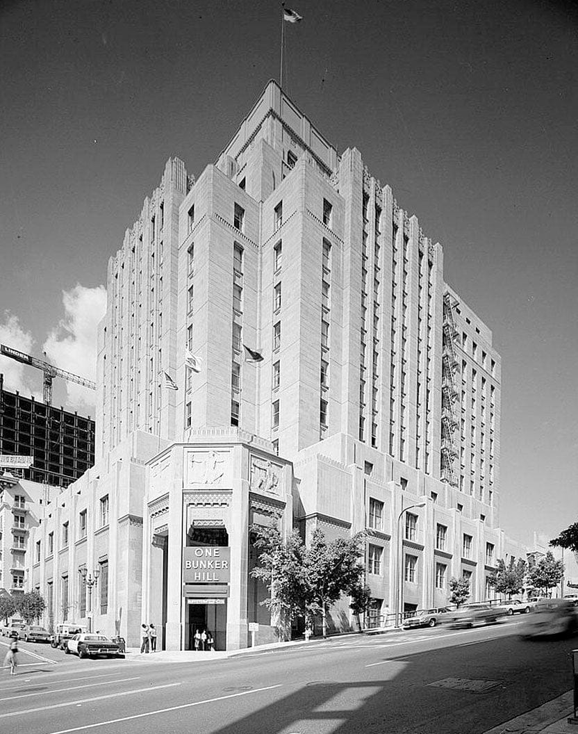Historic Photo : Edison Building, 601 West Fifth Street, Los Angeles, Los Angeles County, CA 2 Photograph