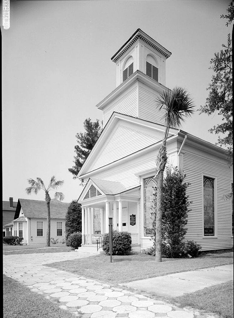 Historic Photo : First Presbyterian Church, 19 North Sixth Street, Fernandina Beach, Nassau County, FL 3 Photograph