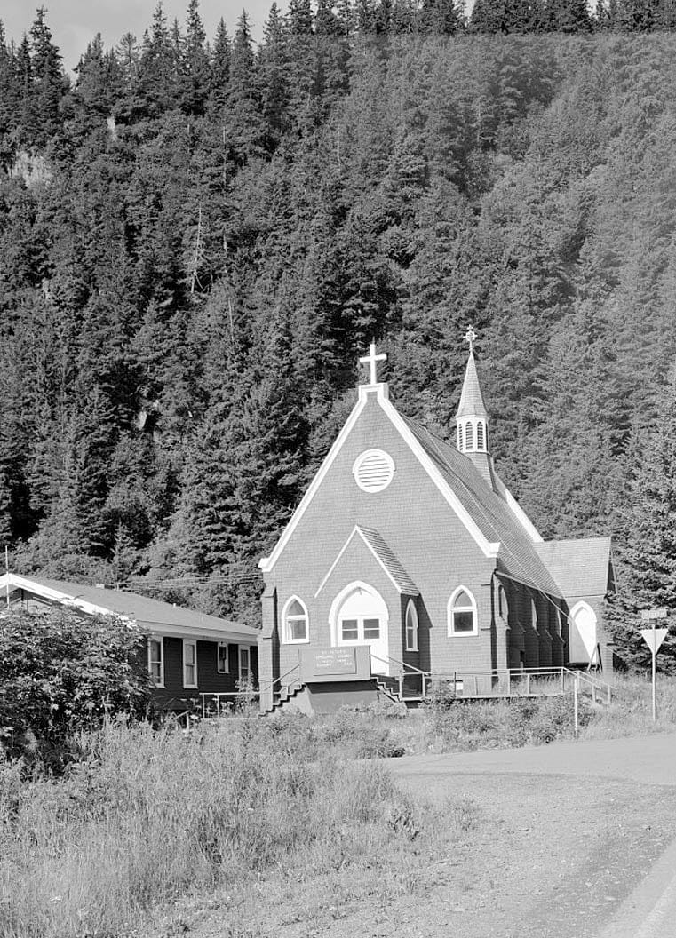 Historic Photo : St. Peter's Episcopal Church, Second Avenue & Adams Street, Seward, Kenai Peninsula Borough, AK 1 Photograph