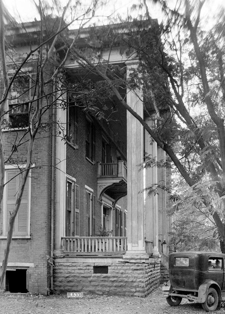 Historic Photo : Jones-Coman-Westmoreland House, 517 South Clinton Street, Athens, Limestone County, AL 4 Photograph