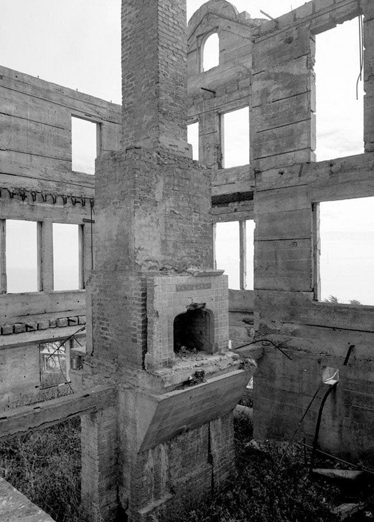 Historic Photo : Alcatraz, Warden's House, Alcatraz Island, San Francisco Bay, San Francisco, San Francisco County, CA 5 Photograph