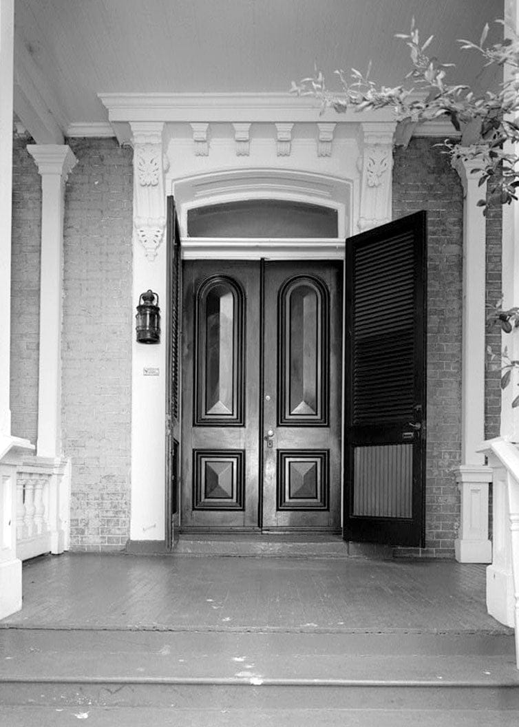 Historic Photo : Leonard Mackall House, 1686 Thirty-Fourth Street, Northwest, Washington, District of Columbia, DC 6 Photograph