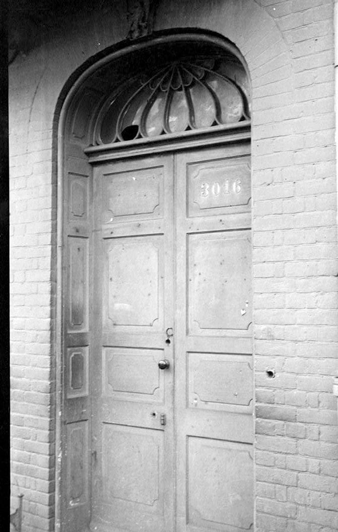 Historic Photo : John Mountz House, 3016 M Street Northwest, Washington, District of Columbia, DC 3 Photograph