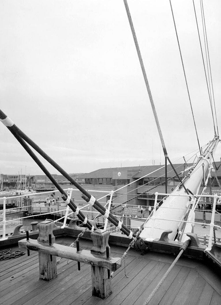 Historic Photo : Ship BALCLUTHA, 2905 Hyde Street Pier, San Francisco, San Francisco County, CA 41 Photograph