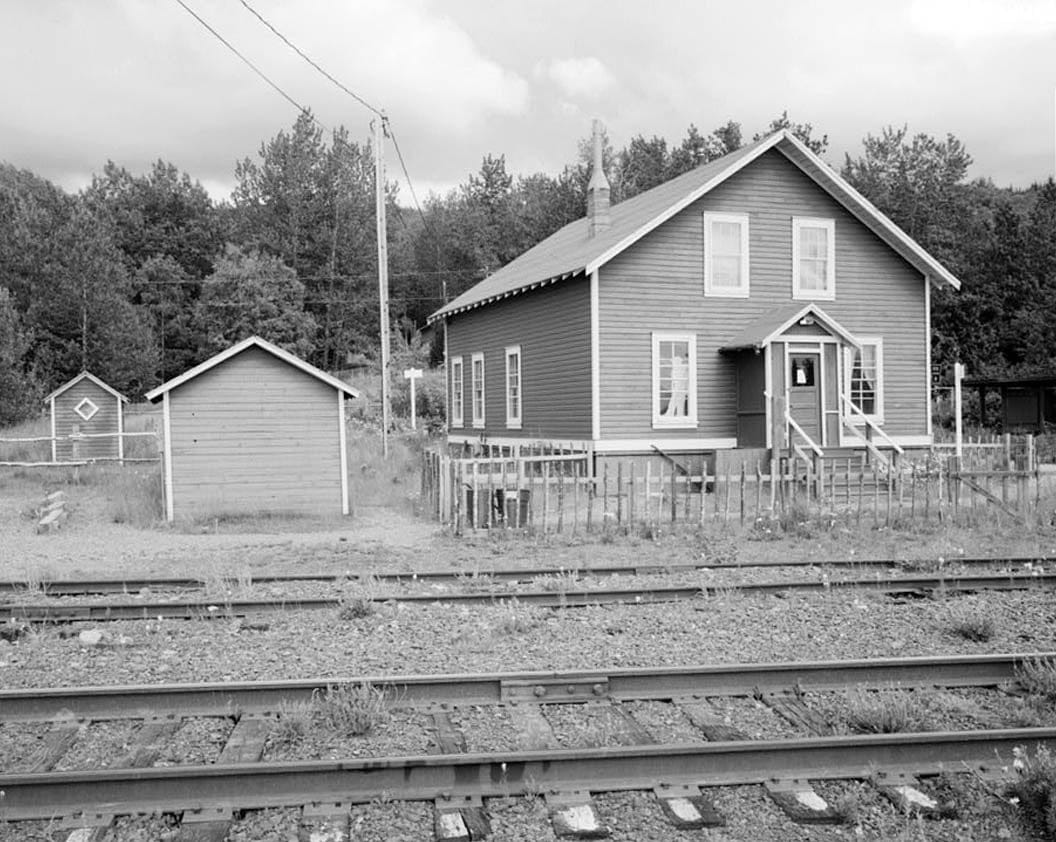 Historic Photo : Potter Section House, Mile 115.3 Seward Highway, Anchorage, Anchorage, AK 1 Photograph