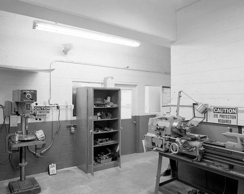Edwards Air Force Base, Air Force Rocket Propulsion Laboratory, Test Stand 1-A Terminal Room, Test Area 1-120, north end of Jupiter Boulevard, Boron, Kern County, CA 1