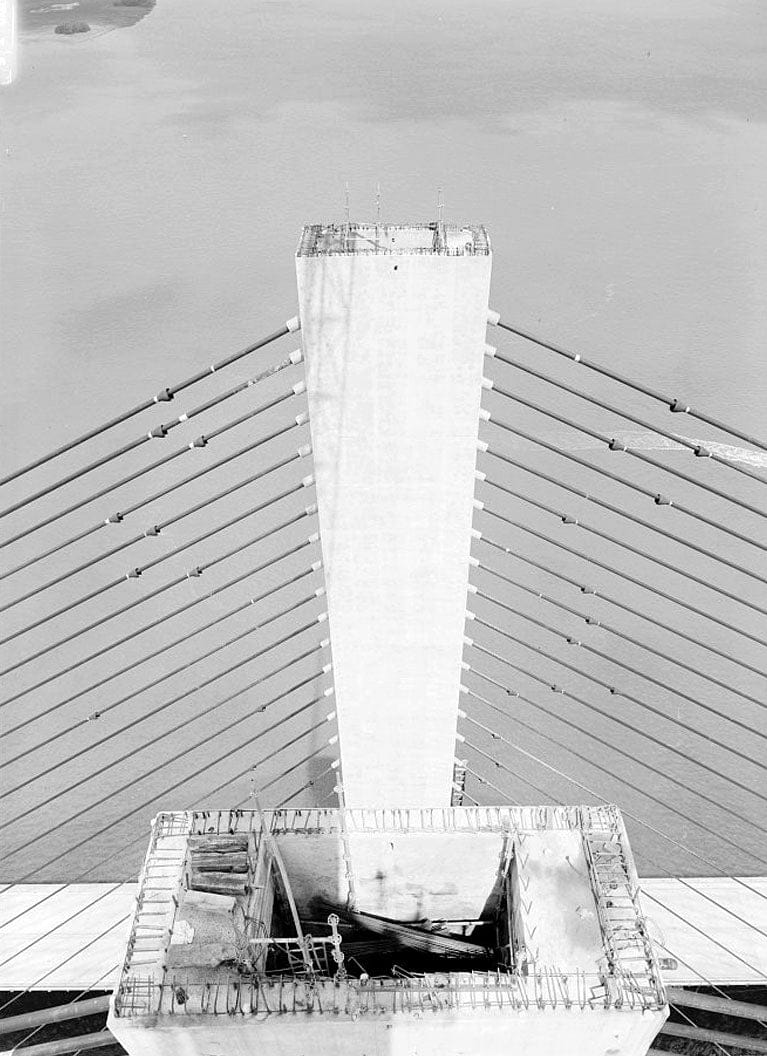 Historic Photo : Sidney Lanier Bridge, Spanning Brunswick River, Brunswick, Glynn County, GA 13 Photograph