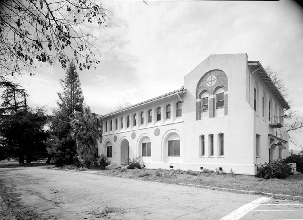 Historic Photo : Agnews State Hospital, Administration Building, Inter ...