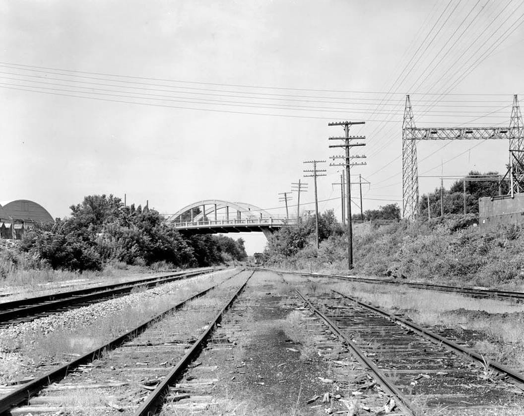 Historic Photo : Marsh Rainbow Arch Bridge, West Eighth Street North, Newton, Jasper County, IA 14 Photograph