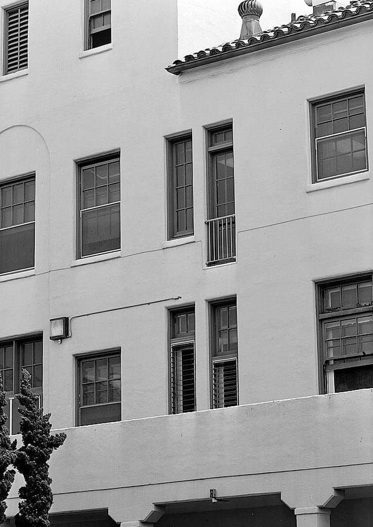 Historic Photo : U.S. Naval Hospital, Laboratory & Outpatient Building, Park Boulevard, Balboa Park, San Diego, San Diego County, CA 8 Photograph