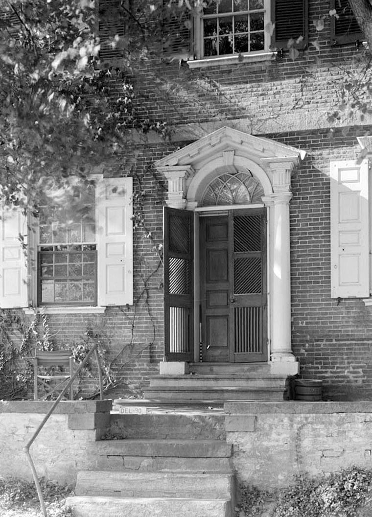 Historic Photo : Corbit-Sharp House, Main Street, Odessa, New Castle County, DE 4 Photograph