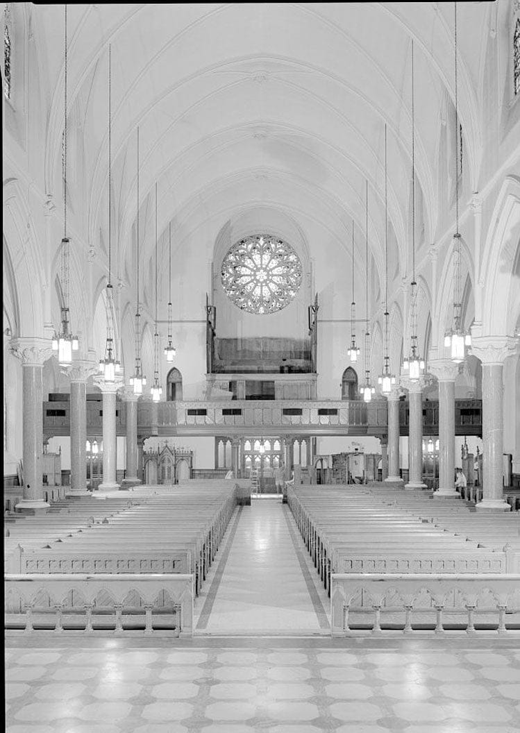 Historic Photo : St. Patrick's Catholic Church, 619 Tenth Street, NW, Washington, District of Columbia, DC 17 Photograph