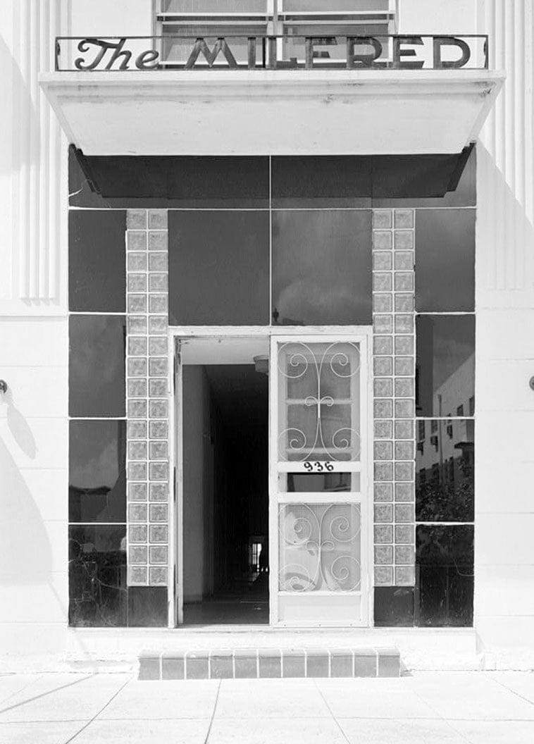 Historic Photo : Miami Beach Art Deco Historic District, Miami, Miami-Dade County, FL 57 Photograph