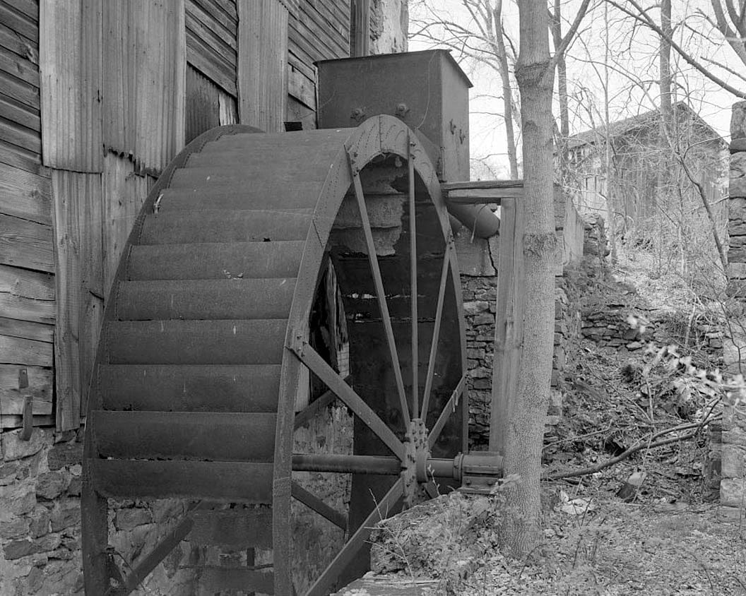 Historic Photo : Mendenhall Mill, Mill Creek Road, Hockessin, New Castle County, DE 1 Photograph