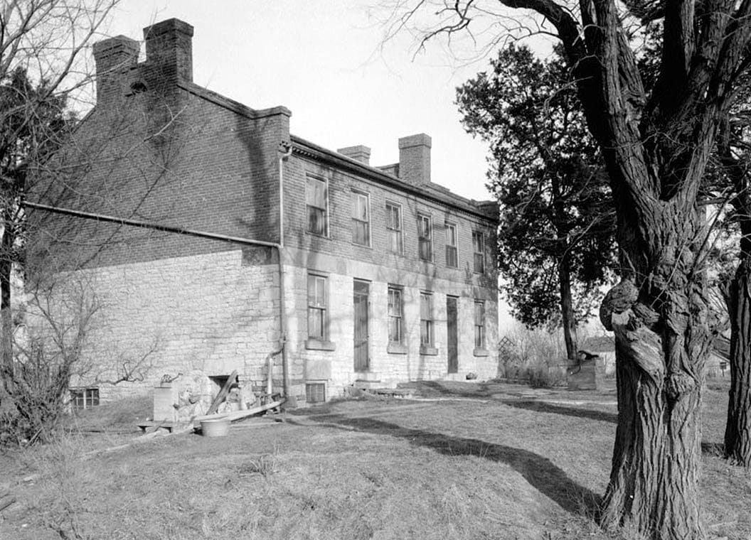Historic Photo : Benjamin Franklin Pearson House, Dodge Street, Keosauqua, Van Buren County, IA 1 Photograph