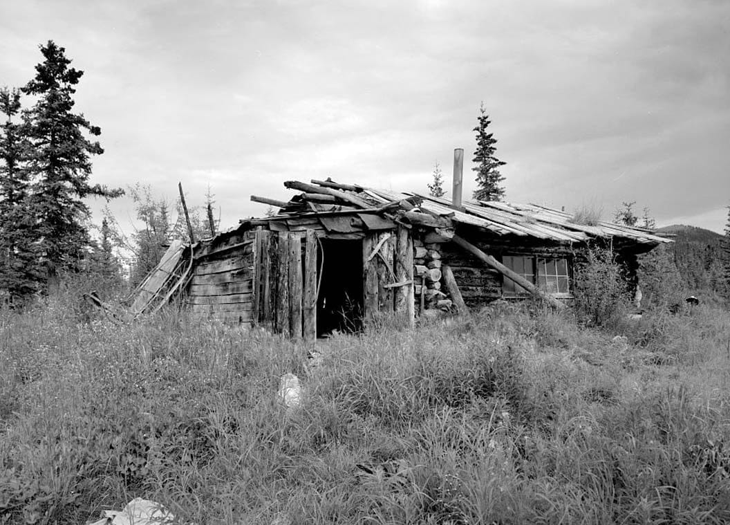 Historic Photo : A. D. Wilcox Drift Mine, Residential Cabin, Linda Creek near Dalton Highway, Bettles, Yukon-Koyukuk Census Area, AK 3 Photograph