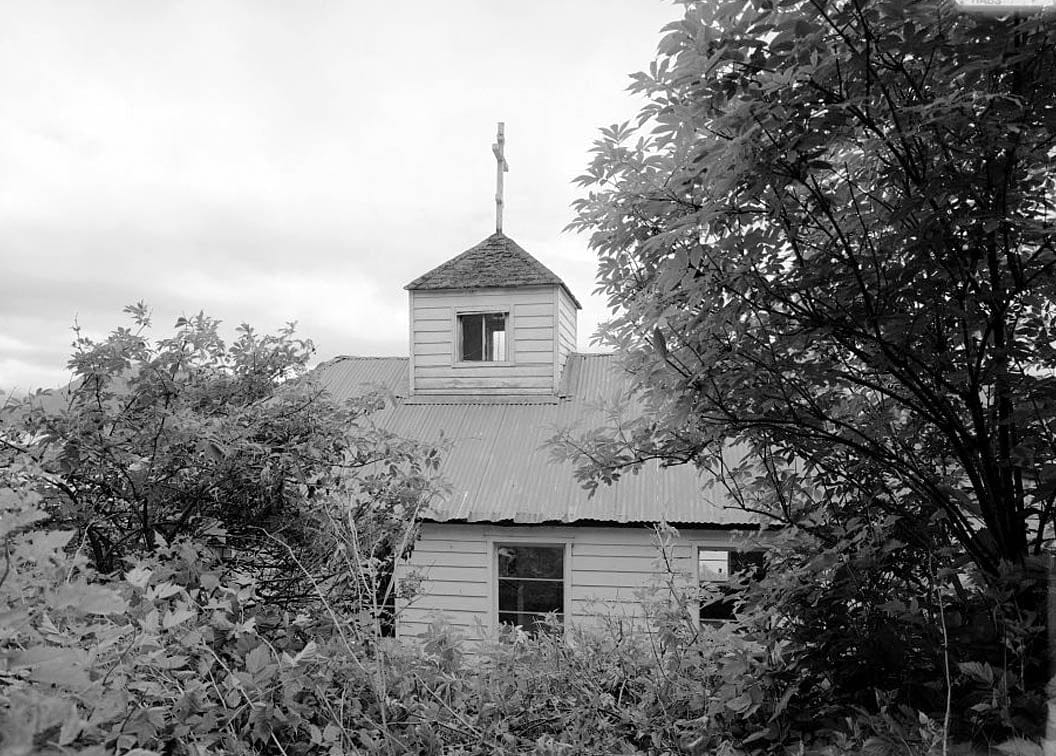 Historic Photo : St. Nicholas Russian Orthodox Church, Hoonah, Skagway-Hoonah-Angoon Census Area, AK 2 Photograph