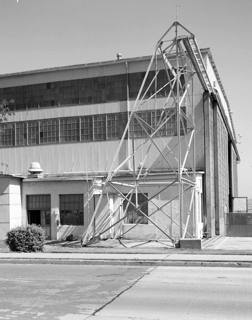 Historic Photo : Naval Air Station North Island, Seaplane Hangars, Roe Street, North Island, San Diego, San Diego County, CA 12 Photograph