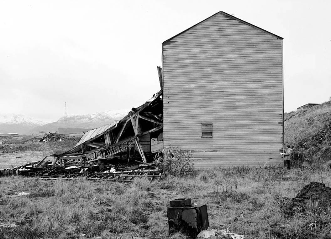 Historic Photo : Naval Operating Base Dutch Harbor & Fort Mears, Anti-Aircraft Training Center & Shop, Unalaska, Aleutian Islands, AK 4 Photograph