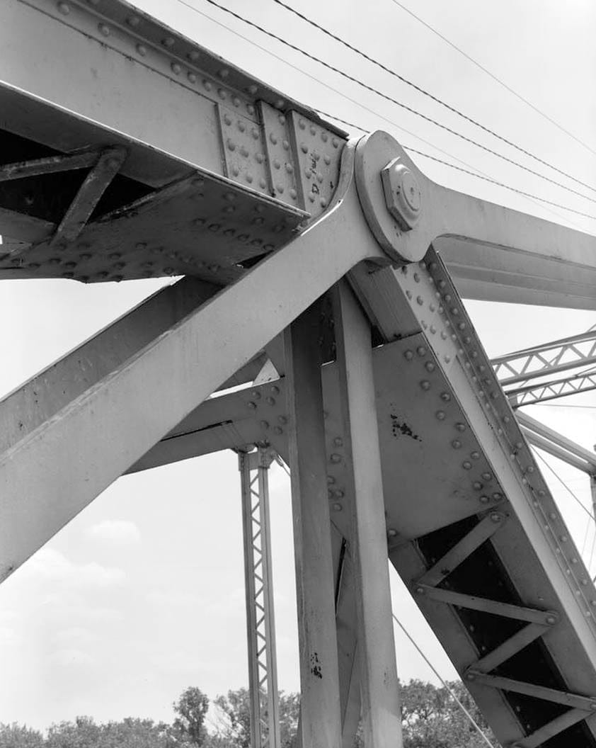 Historic Photo : Pacific Shortline Bridge, U.S. Route 20,spanning Missouri River, Sioux City, Woodbury County, IA 89 Photograph
