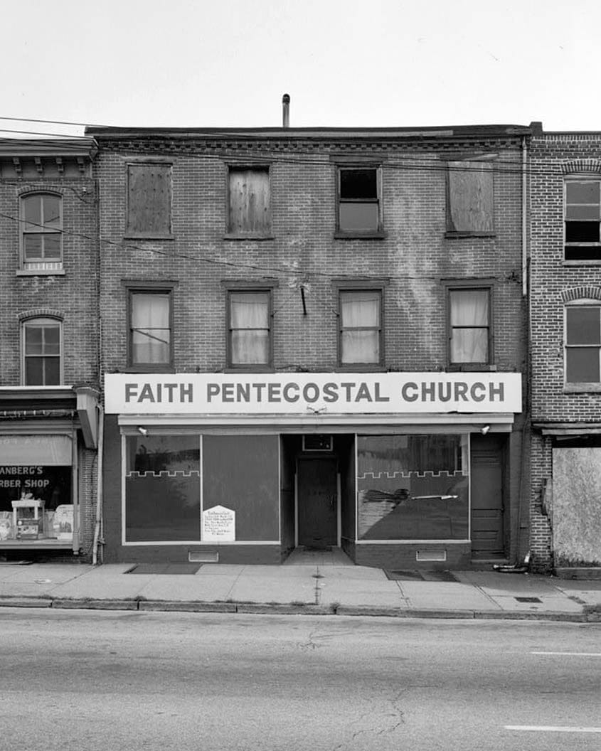 Historic Photo : King Street, 200 Block, 206-208 King Street (Commercial Building), Wilmington, New Castle County, DE 1 Photograph