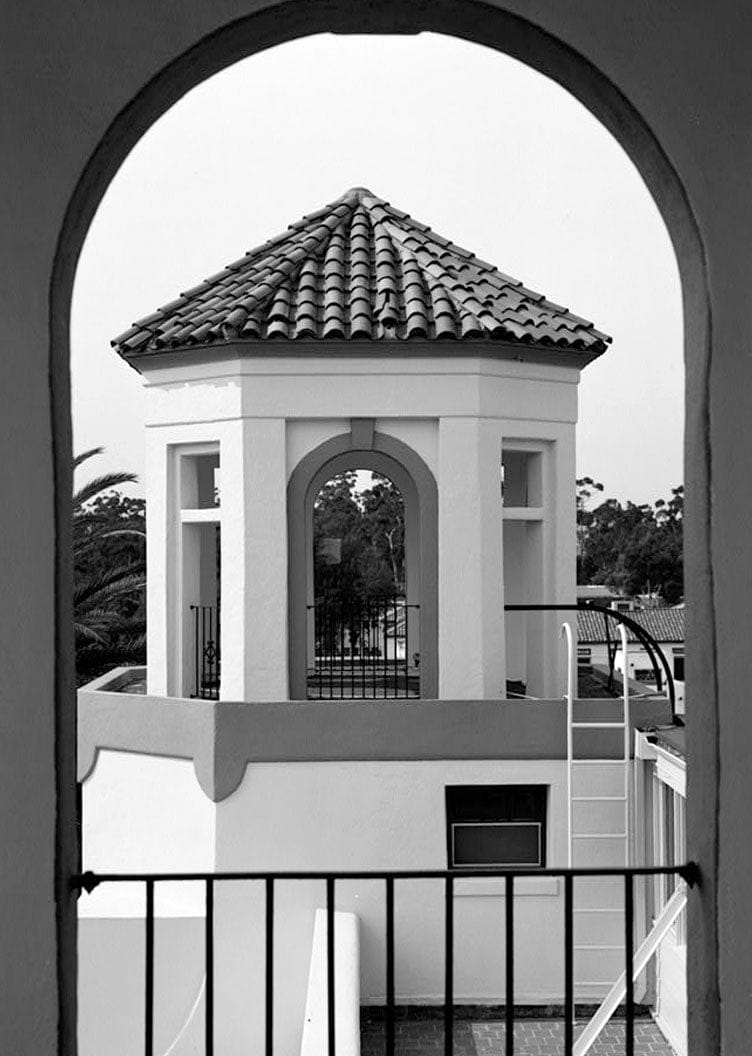 Historic Photo : U.S. Naval Hospital, Administration Building, Park Boulevard, Balboa Park, San Diego, San Diego County, CA 15 Photograph