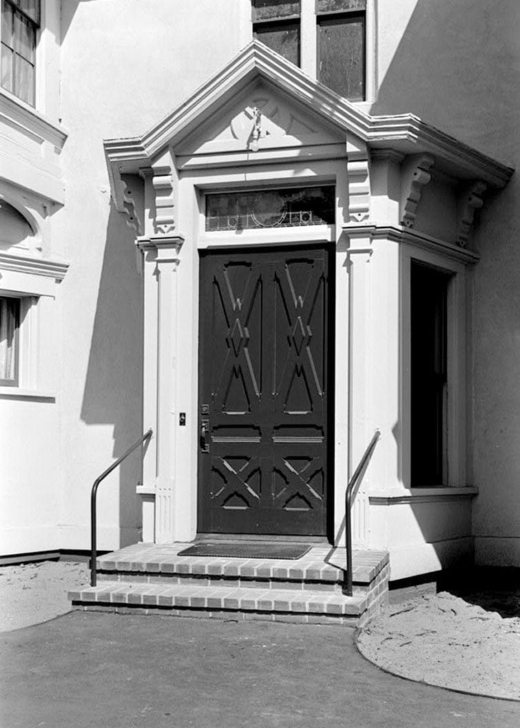Historic Photo : Charles Fernald House, 412 West Montecito Street (moved from 422 Santa Barbara), Santa Barbara, Santa Barbara County, CA 6 Photograph