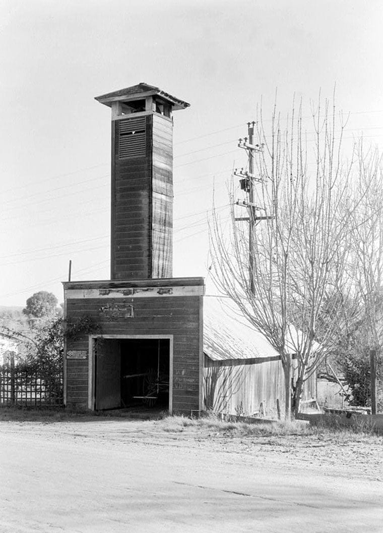 Historic Photo : Fire House, Knights Ferry, Stanislaus County, CA 1 Photograph