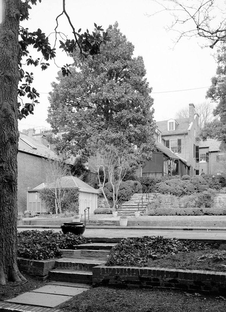 Historic Photo : Riggs-Riley House, 3038 N Street, Northwest, Washington, District of Columbia, DC 5 Photograph