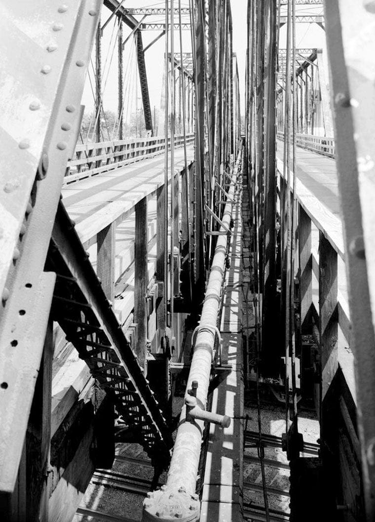 Historic Photo : Marietta Road Bridge, Marietta Road, Spanning Inman Railroad Yards, Atlanta, Fulton County, GA 6 Photograph