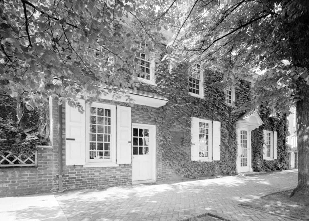 Historic Photo : Parke-Ridgely House, 7 The Green, Dover, Kent County, DE 2 Photograph