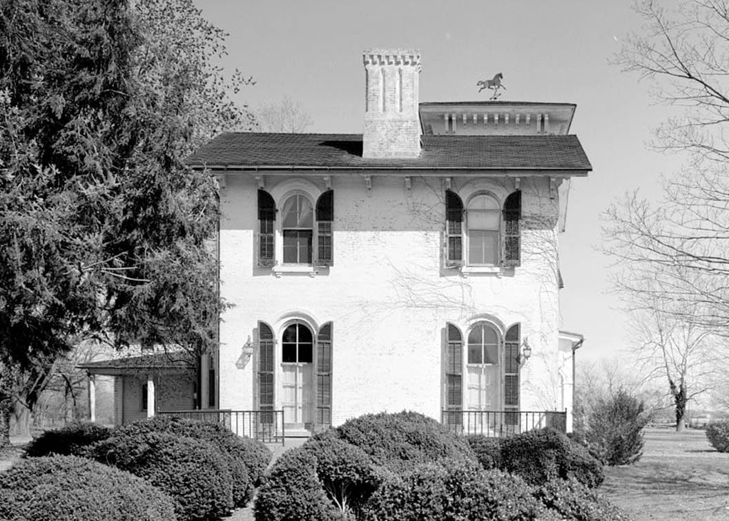 Historic Photo : Governor William H. Ross House, State Route 543, Seaford, Sussex County, DE 5 Photograph