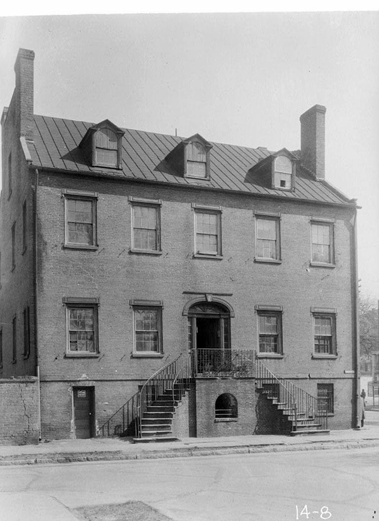 Historic Photo : Isaiah Davenport House, 324 East State Street, Savannah, Chatham County, GA 5 Photograph