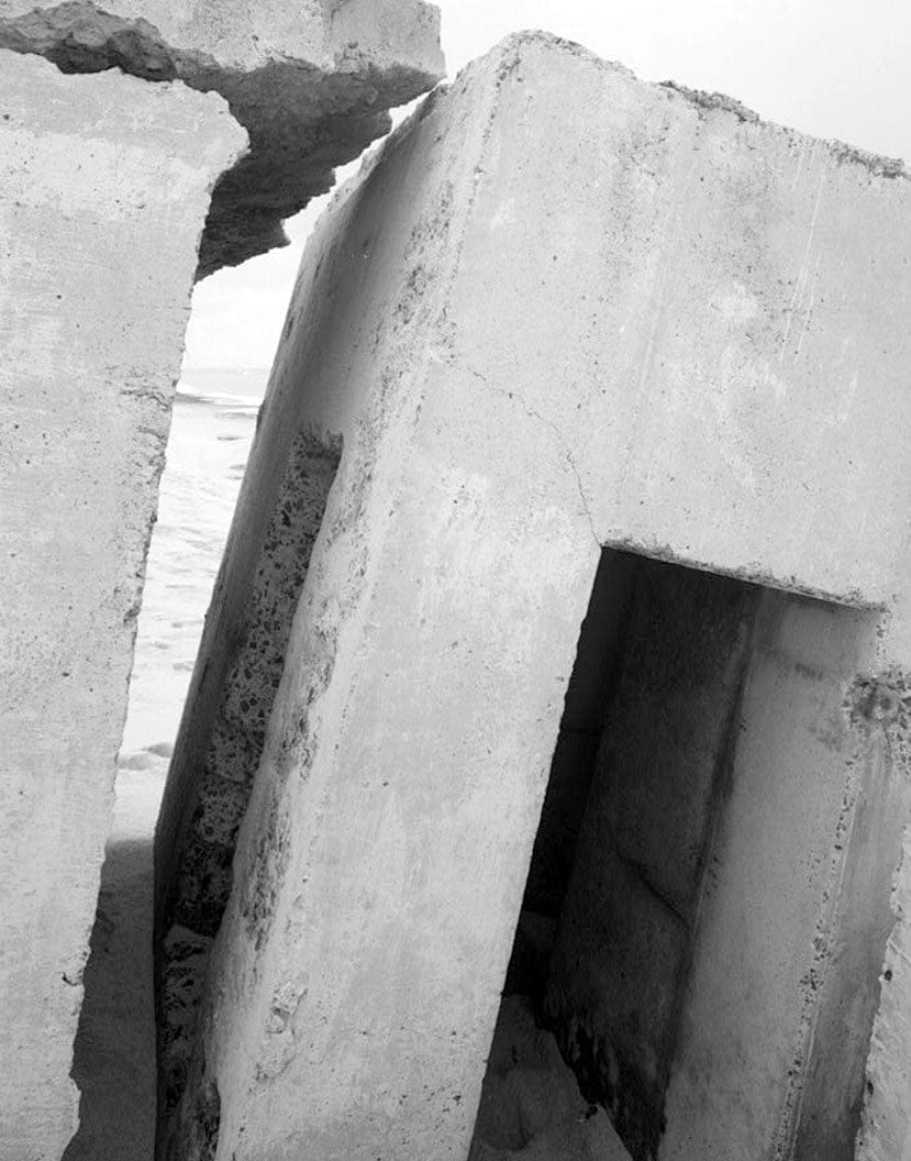 Historic Photo : Naval Air Station Barbers Point, Shore Pillbox Complex-Type 1 Pillbox, Along shoreline, seaward of Coral Sea Road, Ewa, Honolulu County, HI 8 Photograph