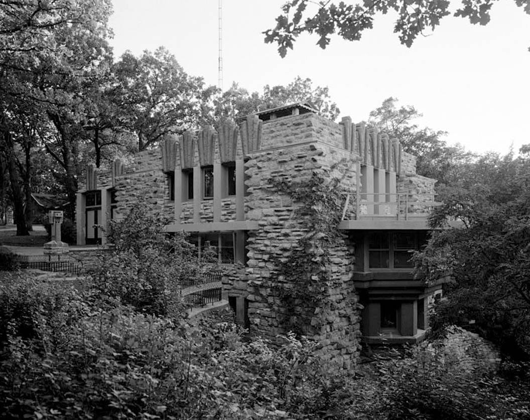 Historic Photo : Joshua G. Melson House, 56 River Heights Drive, Mason City, Cerro Gordo County, IA 1 Photograph