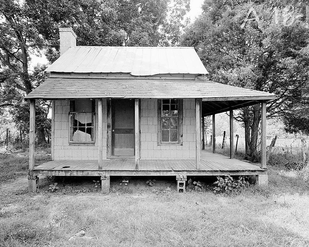 Historic Photo : Charity House, State Route 32 & County Route 1 vicinity, Memphis, Pickens County, AL 1 Photograph