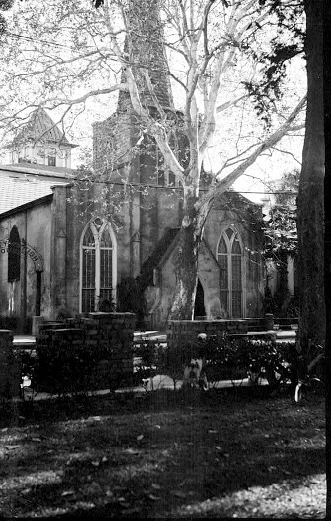 Historic Photo : Trinity Church (Episcopal), Saint George & King Streets, Saint Augustine, St. Johns County, FL 1 Photograph