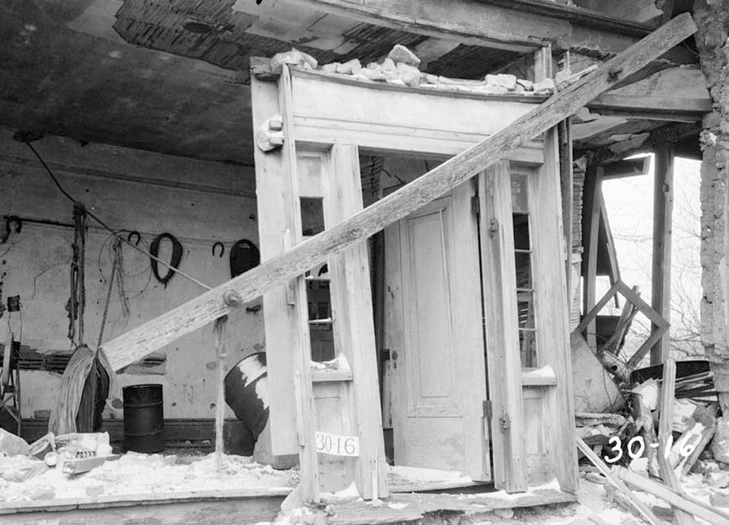 Historic Photo : William Maxson House, State Highway No. 1, Springdale, Cedar County, IA 2 Photograph