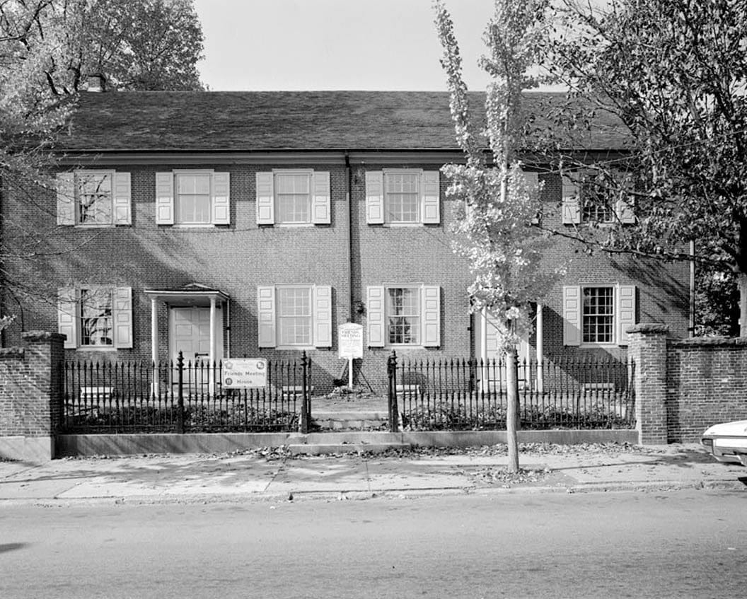 Historic Photo : Wilmington Friends Meetinghouse, Fourth & West Streets, Wilmington, New Castle County, DE 7 Photograph
