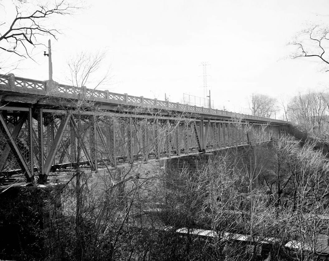 Historic Photo : Augustine Bridge, Brandywine River,Augustine Cutoff, Wilmington, New Castle County, DE 4 Photograph