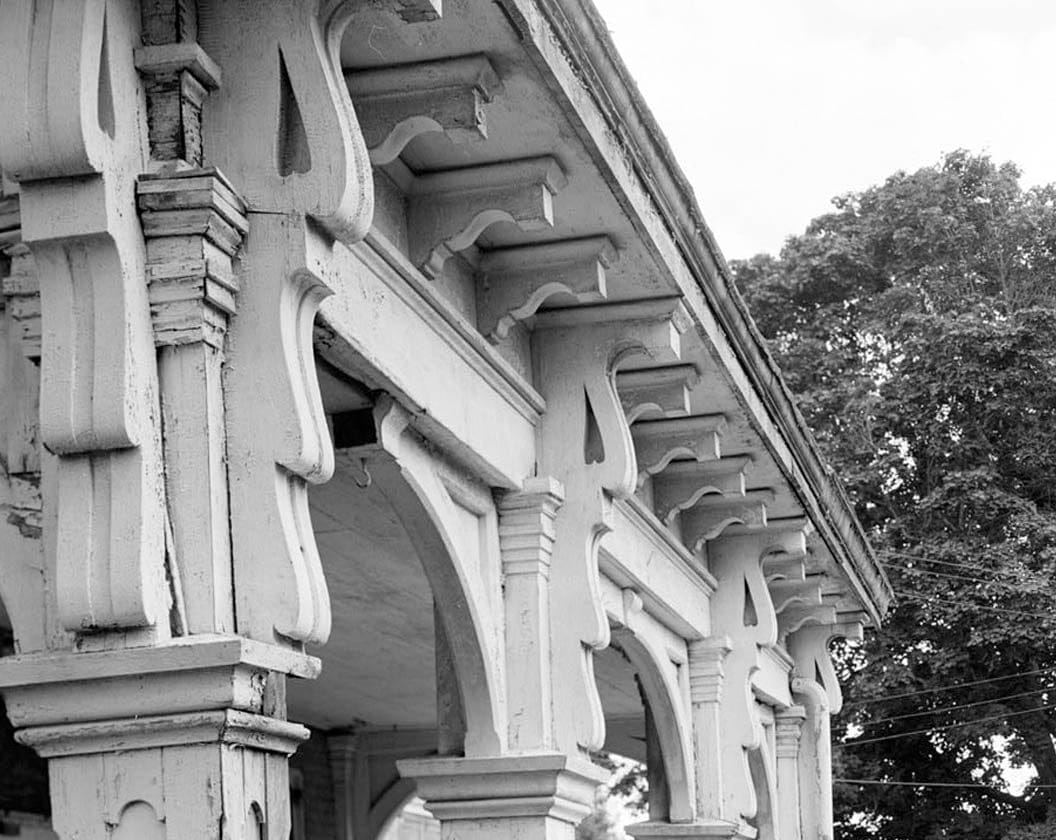 Historic Photo : Greenlawn, Main House, Route 896 (North Broad Street), 0.6 mile north of Middletown, Middletown, New Castle County, DE 3 Photograph