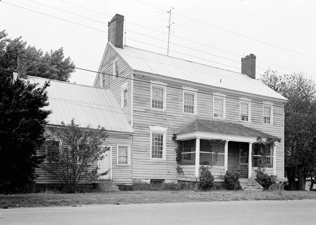 Historic Photo : Cannon Hall, Road 79 at Woodland Ferry, Woodland, Sussex County, DE 1 Photograph