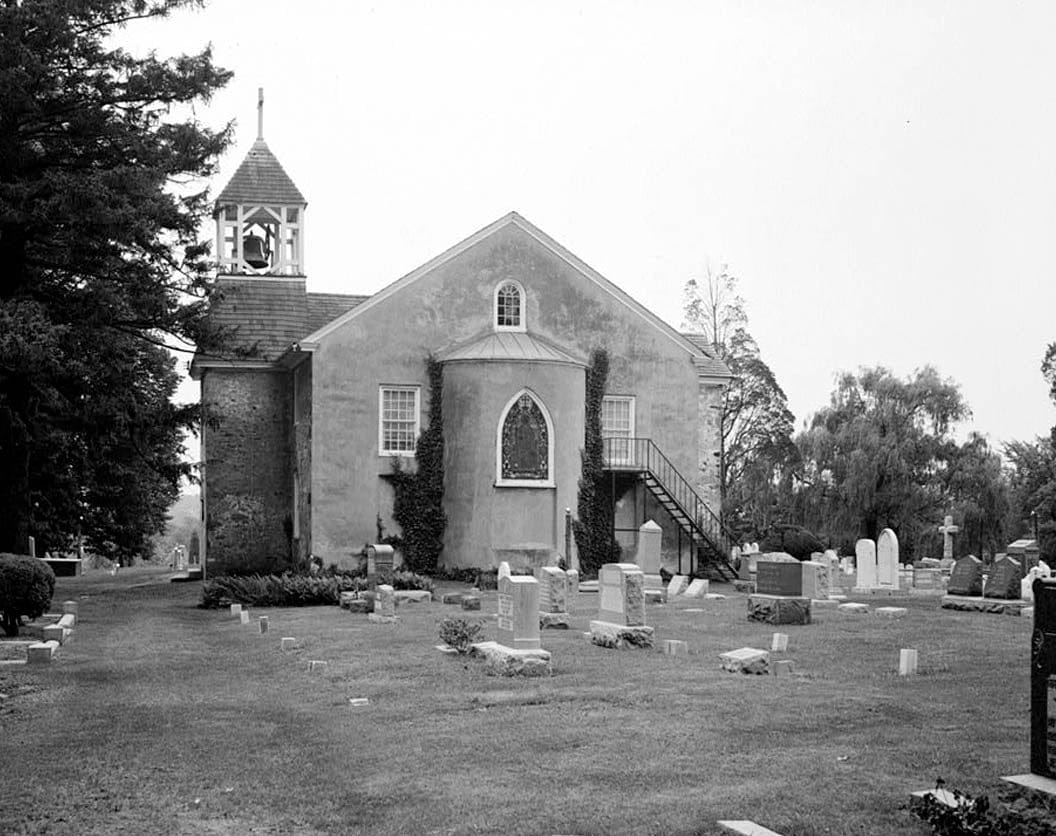 Historic Photo : St. James Protestant Episcopal Church, Saint James Church Road & Old Capital Trail, Stanton, New Castle County, DE 3 Photograph