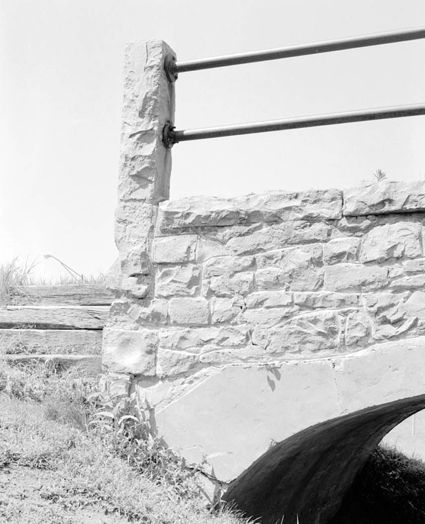 Historic Photo : Melan Arch Bridge, Emma Slater Park (Moved from Dry Run Creek), Rock Rapids, Lyon County, IA 5 Photograph
